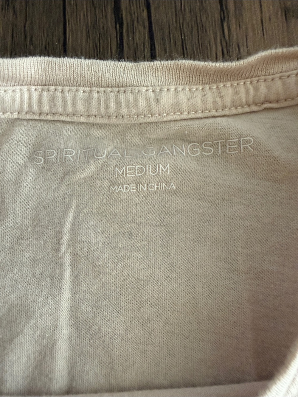 Spiritual Gangster White Tank with Colorful Sunrise Graphic - Picture 2 of 3